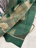 Tusser Silk saree