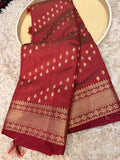 Tusser silk Saree