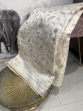 Tusser silk Saree
