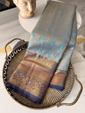Semi tissue Kanchipuram silk Saree