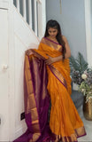 Semi silk Saree