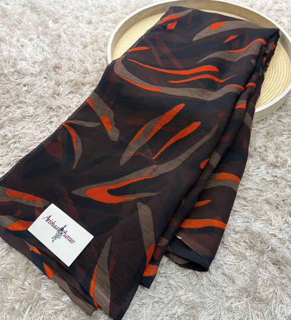 Gorgette Saree