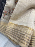 Linen Saree