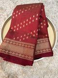 Tusser silk Saree