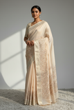 Linen saree