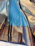 Semi tissue Kanchipuram silk Saree