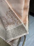 Linen saree