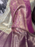 Tissue Kanchipuram silk Saree