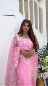 Organza Silk Saree