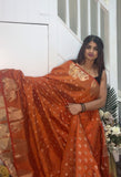 Tusser silk Saree