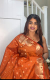 Tusser silk Saree
