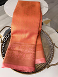 Semi tissue Kanchipuram saree