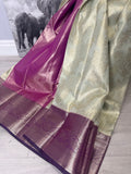 Tissue Kanchipuram silk Saree