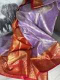 Tissue Kanchipuram silk Saree