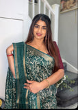 Cotton silk saree