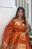 Tusser silk Saree