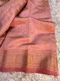 Tusser silk Saree