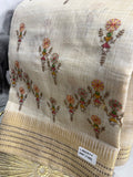 Linen Saree