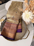 Semi tissue Kanchipuram silk Saree