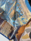 Semi tissue Kanchipuram silk Saree
