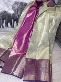 Tissue Kanchipuram silk Saree