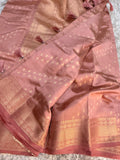 Tusser silk Saree