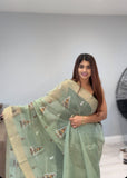 Linen Saree