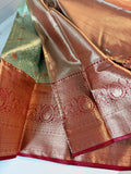 Semi tissue Kanchipuram saree