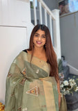 Linen Saree