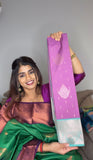 Semi silk Saree