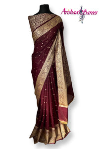 Bananasi Gorgette Saree