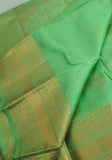 Pastel Green Kanchipuram Silk Saree